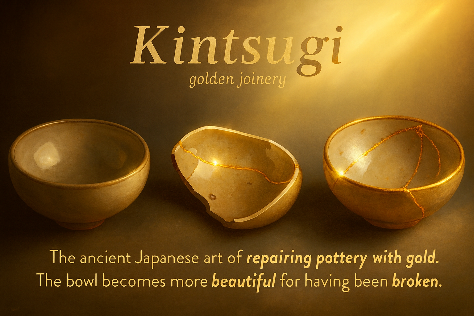 Kintsugi: The Beauty in the Broken